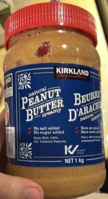 Front of pack, Peanut Butter creamy natural