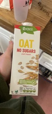 Front of pack, Oat No Sugars plant based