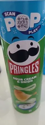 Front of pack, Pringles Sour Cream