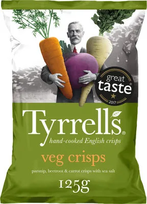 Front of pack, Veg crisps