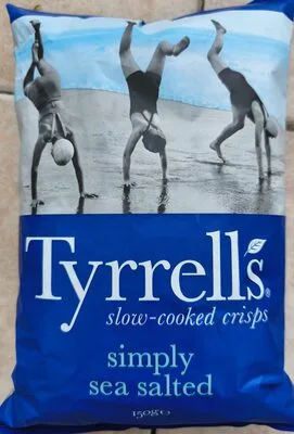 Front of pack, Lightly sea salted crisps