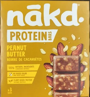 Front of pack, Protein bar peanut butter