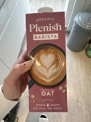 Front of pack, Organic Plenish Barista Gluten Free Oat