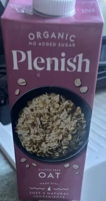 Front of pack, Organic no added sugar oat drink