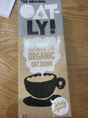 Front of pack, Oatly Barista Organic Oat Drink