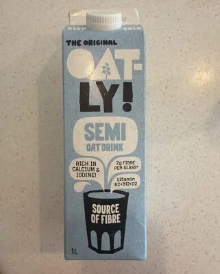Front of pack, SEMI OAT DRINK