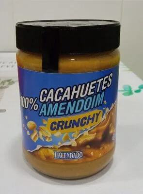 Front of pack, Crema de cacahuete 100% crunchy