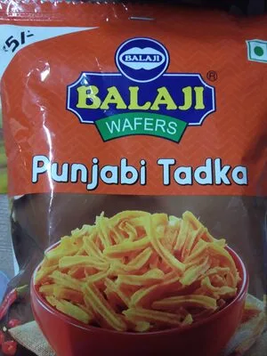 Front of pack, Balaji wafers panjabi tadka