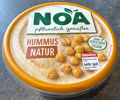 Front of pack, Hummus , Natur